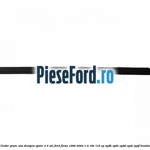 Cheder geam usa dreapta spate 4/5 usi Ford Focus 1998-2004 1.8 16V 115 cp EYDB, EYDC, EYDD, EYDE, EYDF benzina