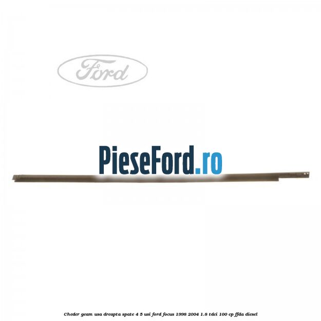 Cheder geam usa dreapta spate 4/5 usi Ford Focus 1998-2004 1.8 TDCi 100 cp FFDA diesel