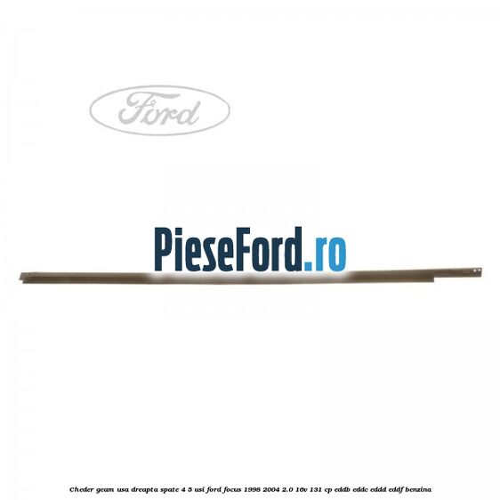 Cheder geam usa dreapta spate 4/5 usi Ford Focus 1998-2004 2.0 16V 131 cp Cheder geam usa dreapta spate 4/5 usi Ford Focus 1998-2004 2.0 16V 131 cp EDDB, EDDC, EDDD, EDDF benzina