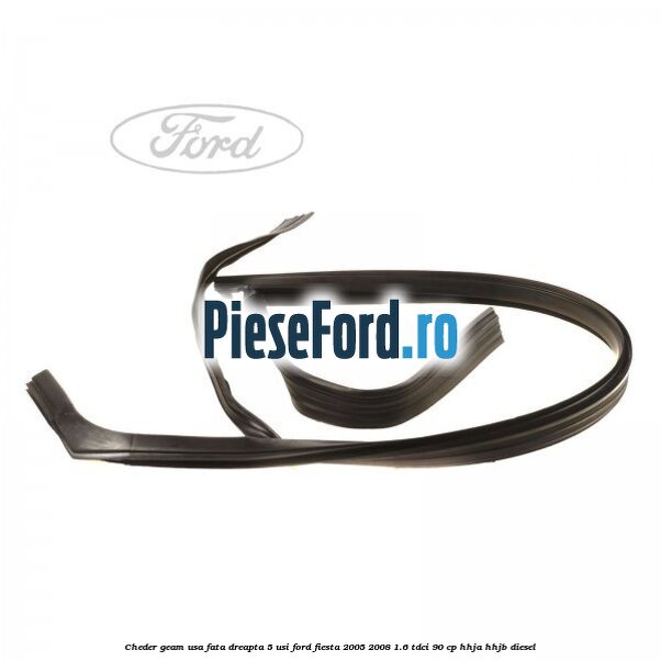 Cheder geam usa fata dreapta 5 usi Ford Fiesta 2005-2008 1.6 TDCi 90 cp HHJA, HHJB diesel