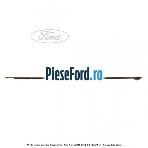 Cheder geam usa fata dreapta 5 usi Ford Fiesta 2008-2012 1.6 TDCi 95 cp T3JA, TZJA, TZJB diesel