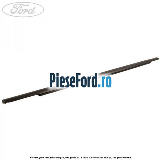 Cheder geam usa fata dreapta Ford Focus 2011-2014 1.6 EcoBoost 182 cp JTDA, JTDB benzina