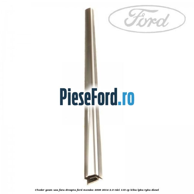 Cheder geam usa fata dreapta Ford Mondeo 2008-2014 2.0 TDCi 115 cp KLBA, LPBA, TYBA diesel