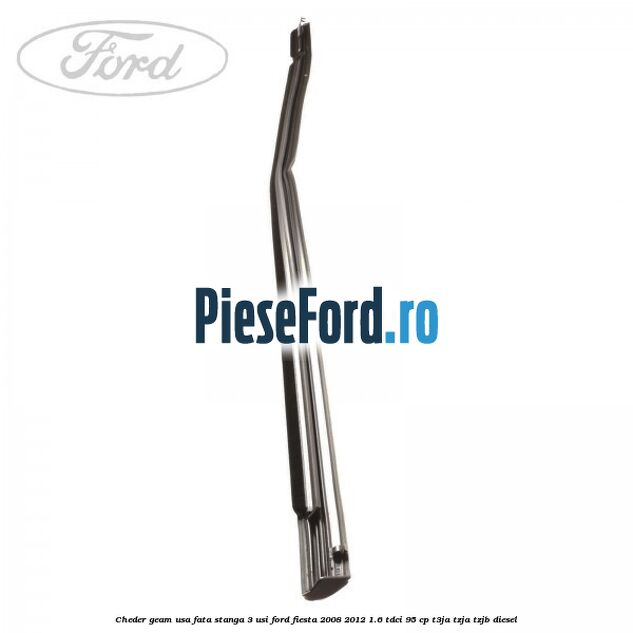 Cheder geam usa fata stanga 3 usi Ford Fiesta 2008-2012 1.6 TDCi 95 cp T3JA, TZJA, TZJB diesel