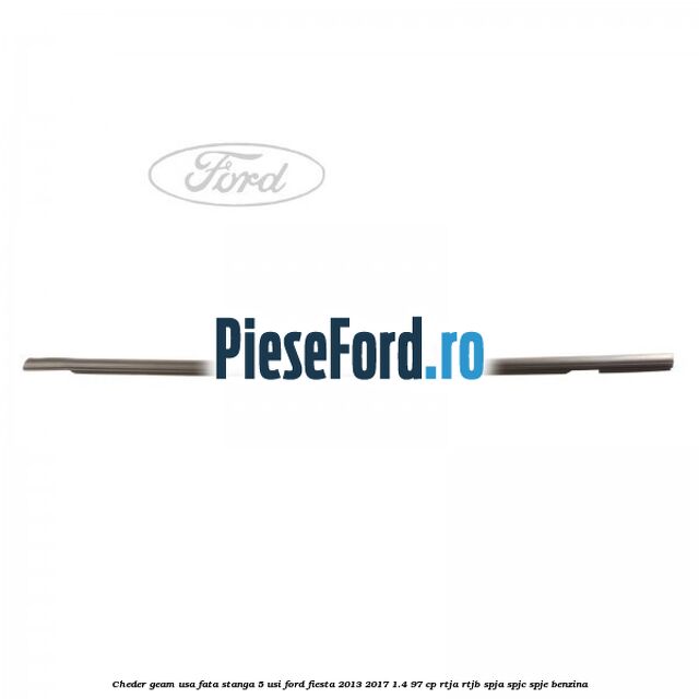 Cheder geam usa fata stanga 5 usi Ford Fiesta 2013-2017 1.4 97 cp RTJA, RTJB, SPJA, SPJC, SPJE benzina