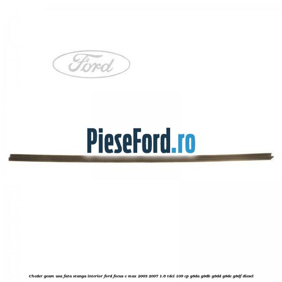 Cheder geam usa fata stanga interior Ford Focus C-Max 2003-2007 1.6 TDCi 109 cp G8DA, G8DB, G8DD, G8DE, G8DF diesel