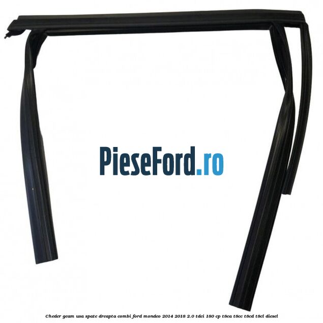 Cheder geam usa spate dreapta combi Ford Mondeo 2014-2018 2.0 TDCi 180 cp T8CA, T8CC, T8CD, T8CL diesel