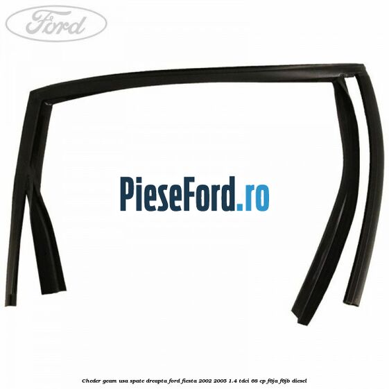 Cheder geam usa spate dreapta Ford Fiesta 2002-2005 1.4 TDCi 68 cp F6JA, F6JB diesel