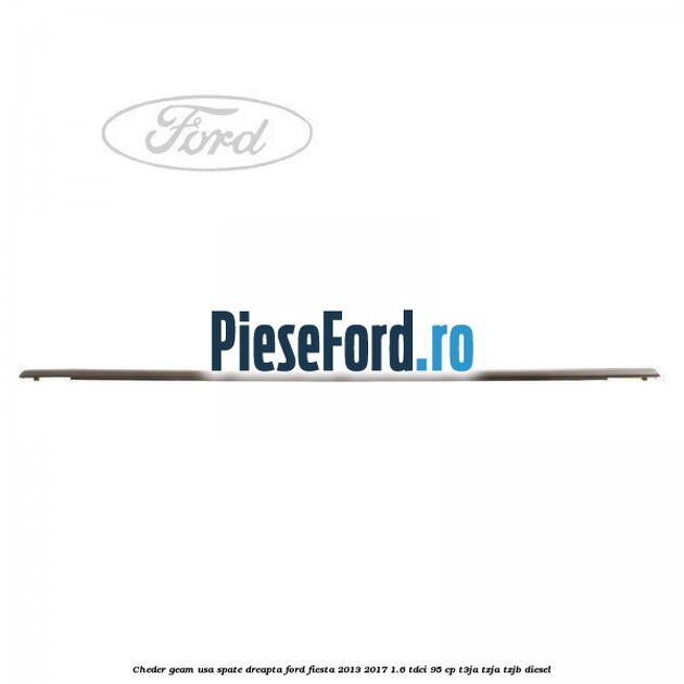 Cheder geam usa spate dreapta Ford Fiesta 2013-2017 1.6 TDCi 95 cp T3JA, TZJA, TZJB diesel