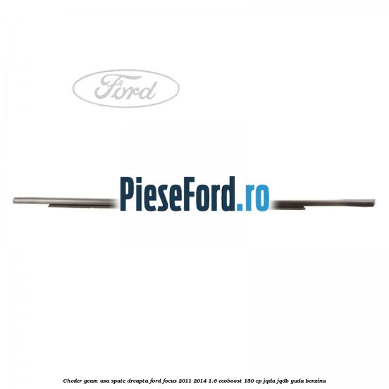 Cheder geam usa spate dreapta Ford Focus 2011-2014 1.6 EcoBoost 150 cp JQDA, JQDB, YUDA benzina