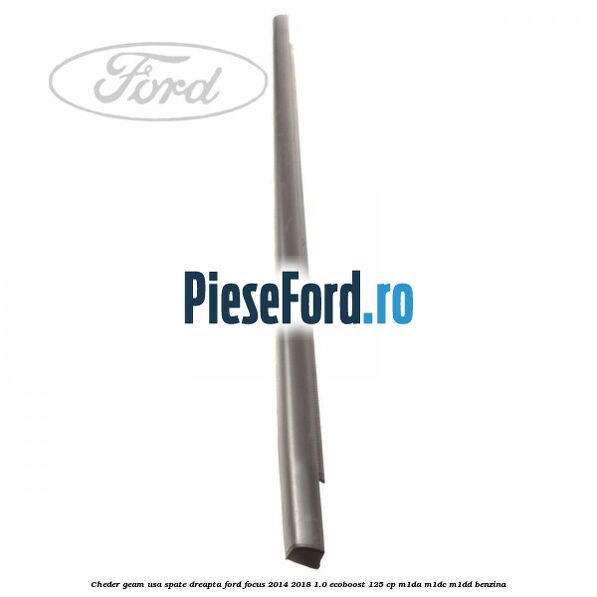 Cheder geam usa spate dreapta Ford Focus 2014-2018 1.0 EcoBoost 125 cp M1DA, M1DC, M1DD benzina