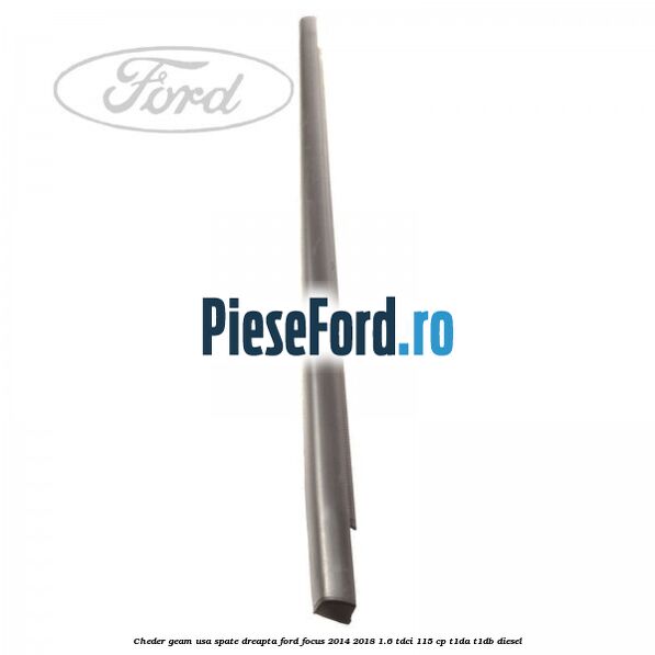 Cheder geam usa spate dreapta Ford Focus 2014-2018 1.6 TDCi 115 cp T1DA, T1DB diesel