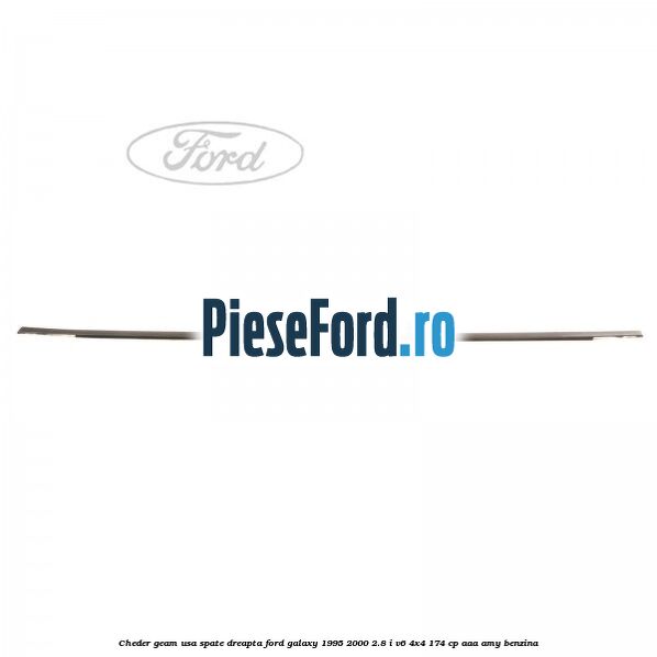 Cheder geam usa spate dreapta Ford Galaxy 1995-2000 2.8 i V6 4x4 174 cp AAA, AMY benzina