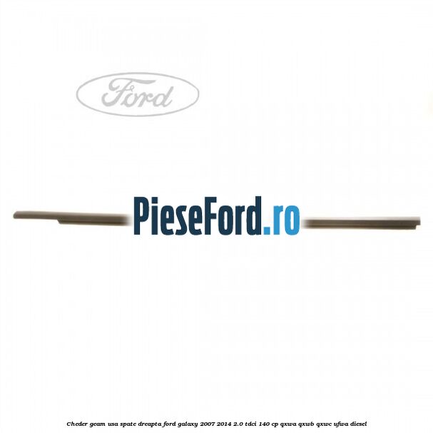 Cheder geam usa spate dreapta Ford Galaxy 2007-2014 2.0 TDCi 140 cp QXWA, QXWB, QXWC, UFWA diesel