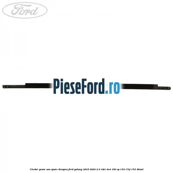 Cheder geam usa spate dreapta Ford Galaxy 2015-2023 2.0 TDCi 4x4 150 cp T7CI, T7CJ, T7CL diesel