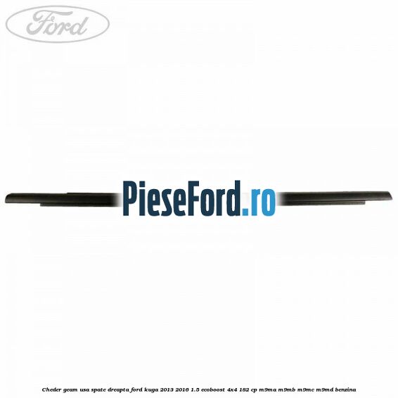 Cheder geam usa spate dreapta Ford Kuga 2013-2016 1.5 EcoBoost 4x4 182 cp M9MA, M9MB, M9MC, M9MD benzina