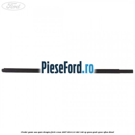 Cheder geam usa spate dreapta Ford S-Max 2007-2014 2.0 TDCi 140 cp QXWA, QXWB, QXWC, UFWA diesel