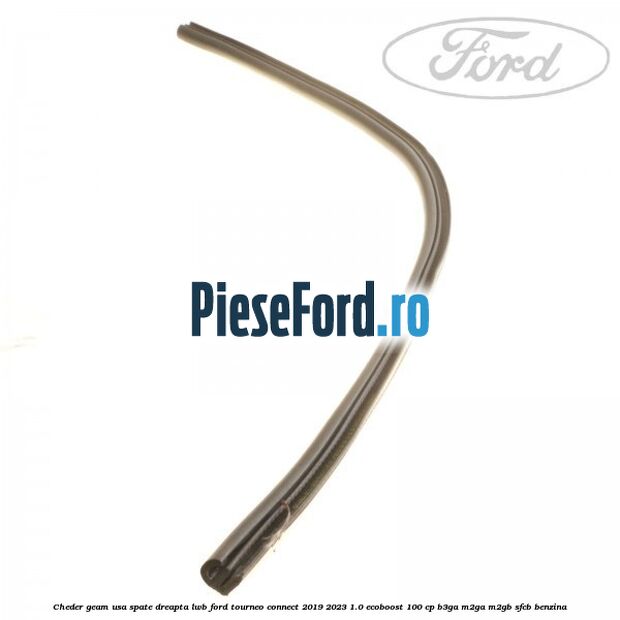 Cheder geam usa spate dreapta LWB Ford Tourneo Connect 2019-2023 1.0 EcoBoost 100 cp B3GA, M2GA, M2GB, SFCB benzina