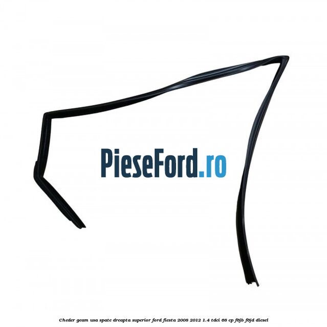 Cheder geam usa spate dreapta superior Ford Fiesta 2008-2012 1.4 TDCi 68 cp F6JB, F6JD diesel