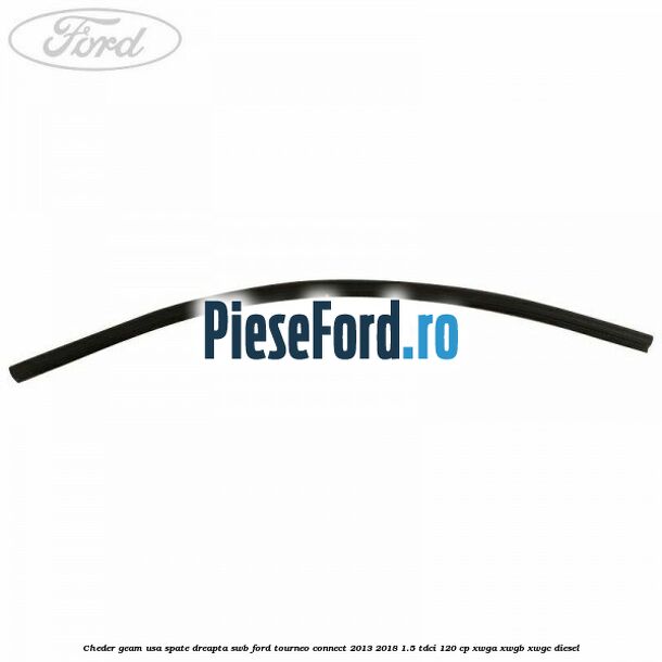 Cheder geam usa spate dreapta SWB Ford Tourneo Connect 2013-2018 1.5 TDCi 120 cp XWGA, XWGB, XWGC diesel