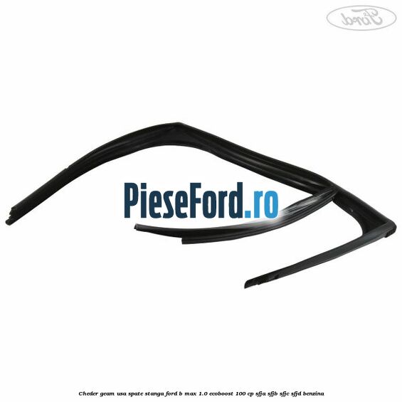 Cheder geam usa spate stanga Ford B-Max 1.0 EcoBoost 100 cp SFJA, SFJB, SFJC, SFJD benzina