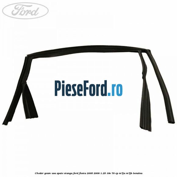 Cheder geam usa spate stanga Ford Fiesta 2005-2008 1.25 16V 70 cp M7JA, M7JB benzina