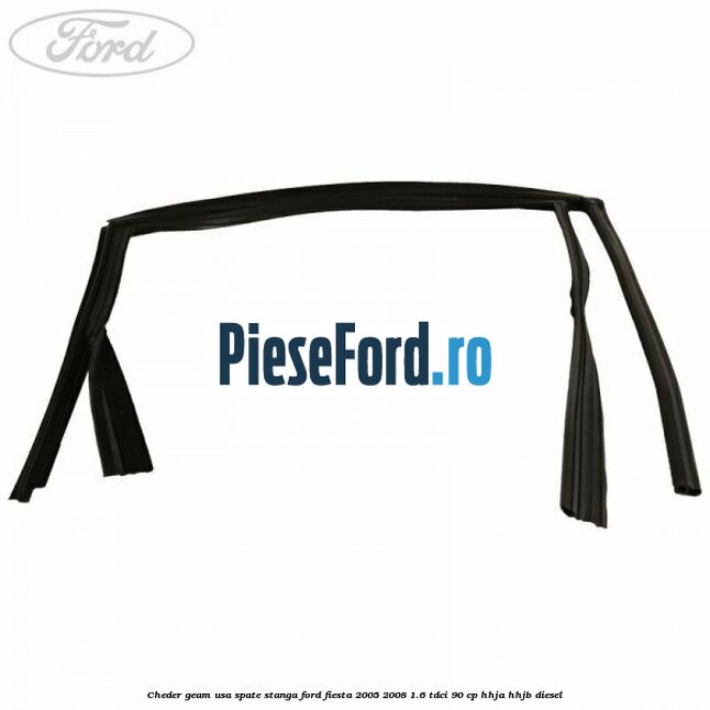 Cheder geam usa spate stanga Ford Fiesta 2005-2008 1.6 TDCi 90 cp HHJA, HHJB diesel