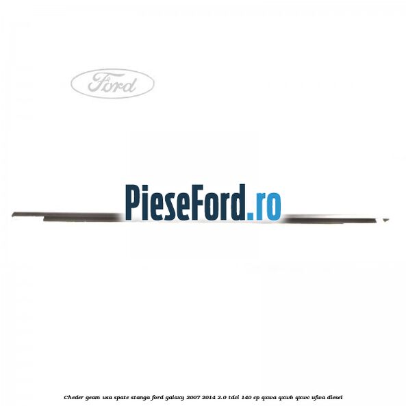 Cheder geam usa spate stanga Ford Galaxy 2007-2014 2.0 TDCi 140 cp QXWA, QXWB, QXWC, UFWA diesel