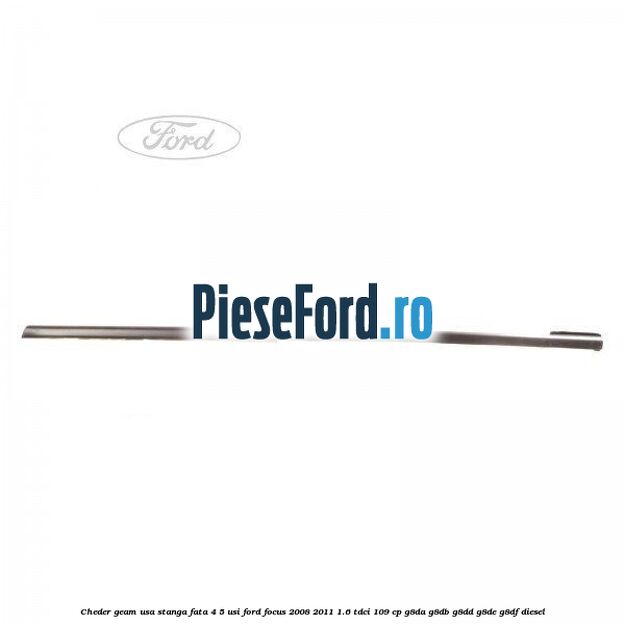 Cheder geam usa stanga fata 4/5 usi Ford Focus 2008-2011 1.6 TDCi 109 cp G8DA, G8DB, G8DD, G8DE, G8DF diesel