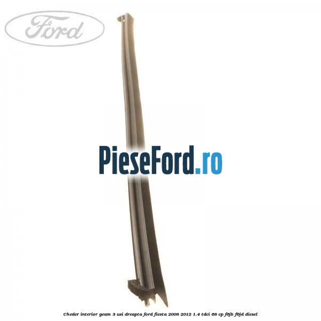 Cheder interior geam 3 usi dreapta Ford Fiesta 2008-2012 1.4 TDCi 68 cp F6JB, F6JD diesel