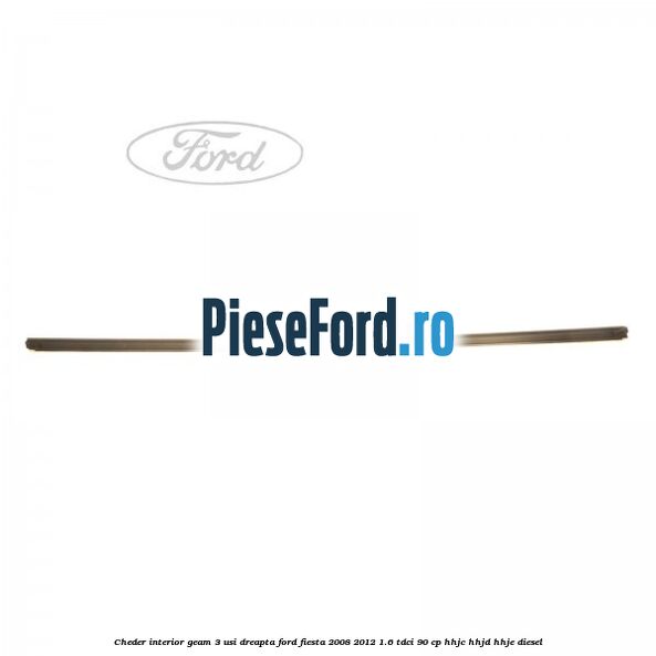 Cheder interior geam 3 usi dreapta Ford Fiesta 2008-2012 1.6 TDCi 90 cp HHJC, HHJD, HHJE diesel