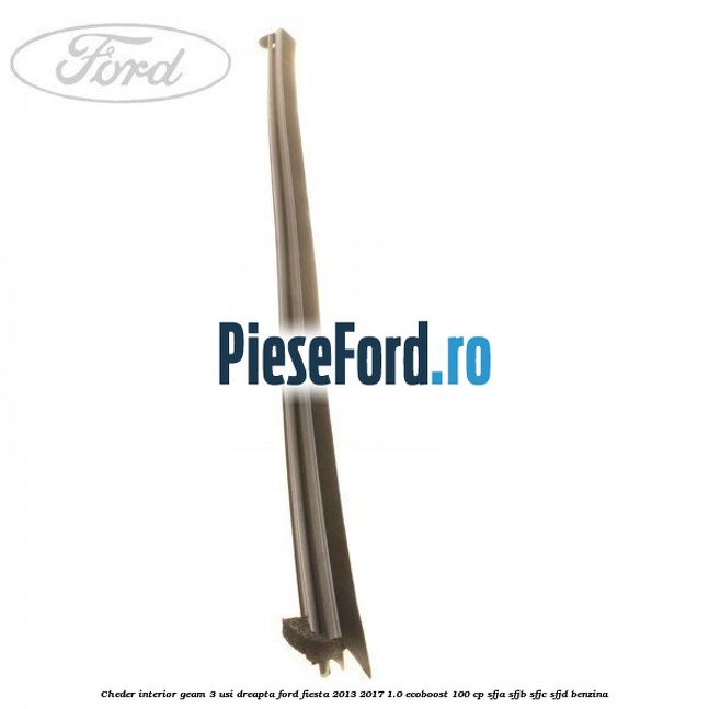 Cheder interior geam 3 usi dreapta Ford Fiesta 2013-2017 1.0 EcoBoost 100 cp