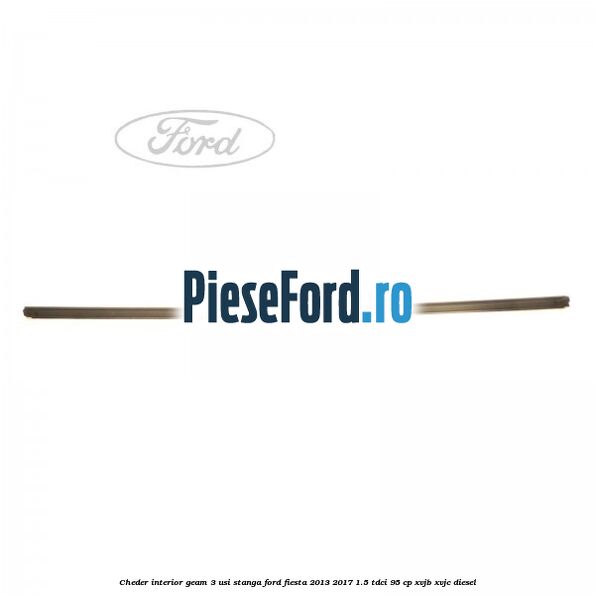 Cheder interior geam 3 usi stanga Ford Fiesta 2013-2017 1.5 TDCi 95 cp XVJB, XVJC diesel
