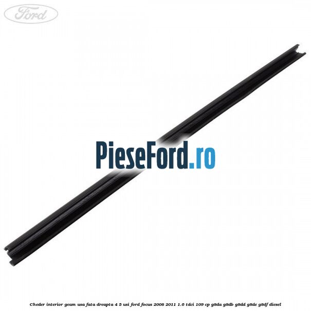 Cheder interior geam usa fata dreapta 4/5 usi Ford Focus 2008-2011 1.6 TDCi 109 cp G8DA, G8DB, G8DD, G8DE, G8DF diesel