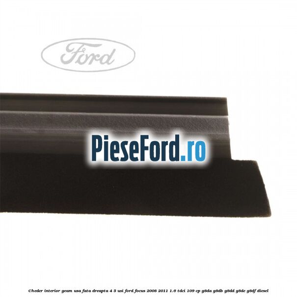 Cheder interior geam usa fata dreapta 4/5 usi Ford Focus 2008-2011 1.6 TDCi 109 cp G8DA, G8DB, G8DD, G8DE, G8DF diesel