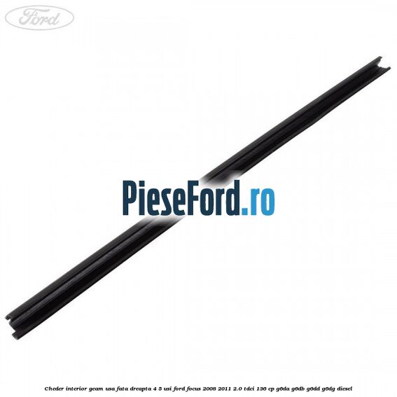 Cheder interior geam usa fata dreapta 4/5 usi Ford Focus 2008-2011 2.0 TDCi 136 cp G6DA, G6DB, G6DD, G6DG diesel