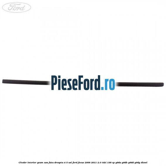 Cheder interior geam usa fata dreapta 4/5 usi Ford Focus 2008-2011 2.0 TDCi 136 cp G6DA, G6DB, G6DD, G6DG diesel