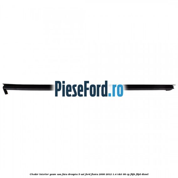 Cheder interior geam usa fata dreapta 5 usi Ford Fiesta 2008-2012 1.4 TDCi 68 cp F6JB, F6JD diesel