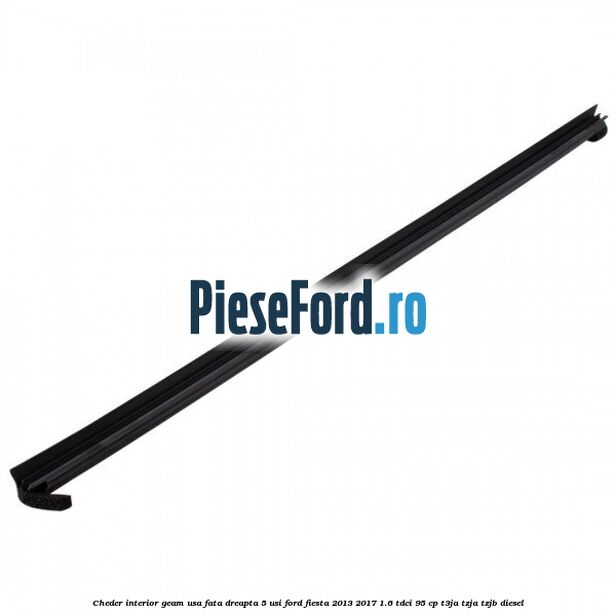 Cheder interior geam usa fata dreapta 5 usi Ford Fiesta 2013-2017 1.6 TDCi 95 cp T3JA, TZJA, TZJB diesel