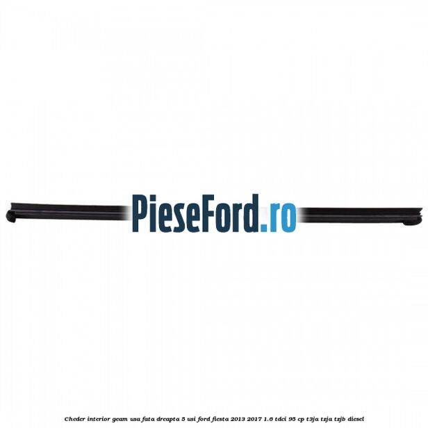 Cheder interior geam usa fata dreapta 5 usi Ford Fiesta 2013-2017 1.6 TDCi 95 cp T3JA, TZJA, TZJB diesel