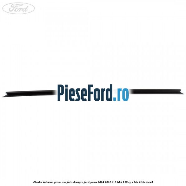 Cheder interior geam usa fata dreapta Ford Focus 2014-2018 1.6 TDCi 115 cp T1DA, T1DB diesel