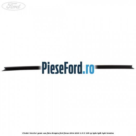 Cheder interior geam usa fata dreapta Ford Focus 2014-2018 1.6 Ti 105 cp IQDA, IQDB, IQDC benzina
