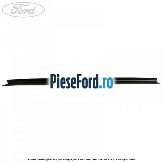 Cheder interior geam usa fata dreapta Ford S-Max 2007-2014 2.0 TDCi 115 cp KLWA, TYWA diesel