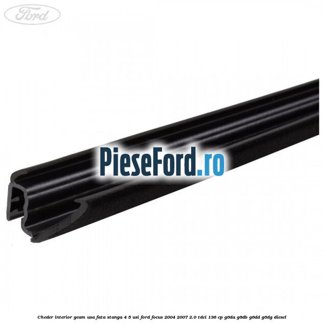 Cheder interior geam usa fata stanga 4/5 usi Ford Focus 2004-2007 2.0 TDCi 136 cp G6DA, G6DB, G6DD, G6DG diesel