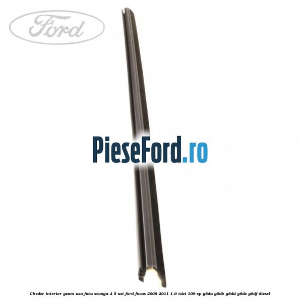 Cheder interior geam usa fata stanga 4/5 usi Ford Focus 2008-2011 1.6 TDCi 109 cp G8DA, G8DB, G8DD, G8DE, G8DF diesel