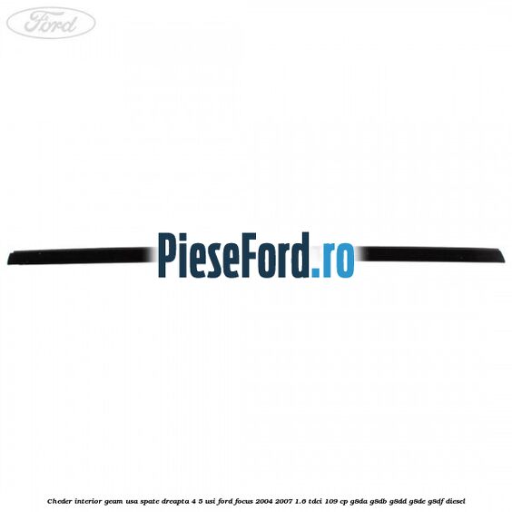 Cheder interior geam usa spate dreapta 4/5 usi Ford Focus 2004-2007 1.6 TDCi 109 cp G8DA, G8DB, G8DD, G8DE, G8DF diesel