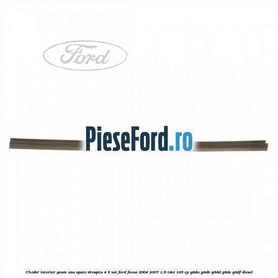Cheder interior geam usa spate dreapta 4/5 usi Ford Focus 2004-2007 1.6 TDCi 109 cp G8DA, G8DB, G8DD, G8DE, G8DF diesel