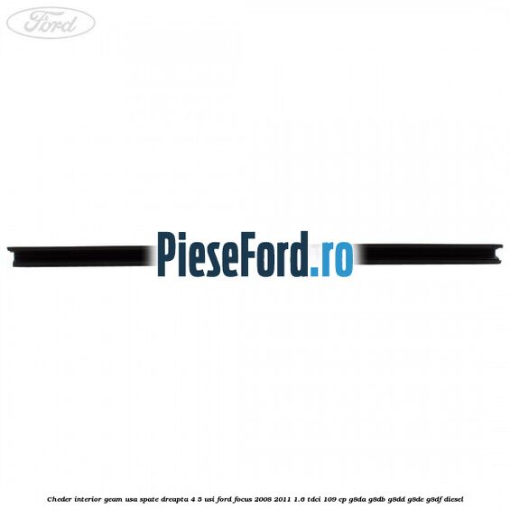 Cheder interior geam usa spate dreapta 4/5 usi Ford Focus 2008-2011 1.6 TDCi 109 cp G8DA, G8DB, G8DD, G8DE, G8DF diesel