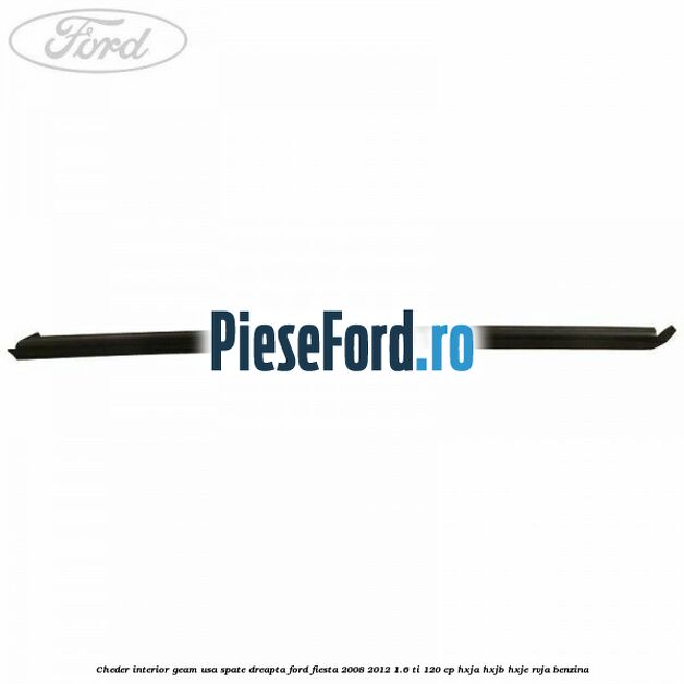 Cheder interior geam usa spate dreapta Ford Fiesta 2008-2012 1.6 Ti 120 cp HXJA, HXJB, HXJE, RVJA benzina