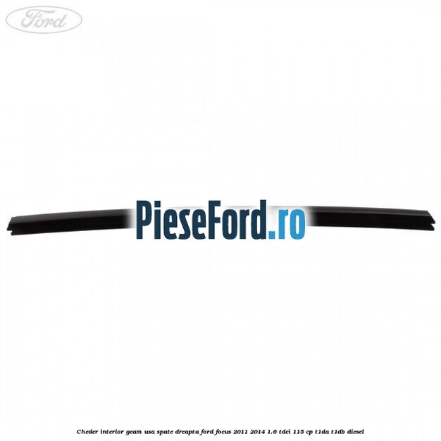 Cheder interior geam usa spate dreapta Ford Focus 2011-2014 1.6 TDCi 115 cp T1DA, T1DB diesel
